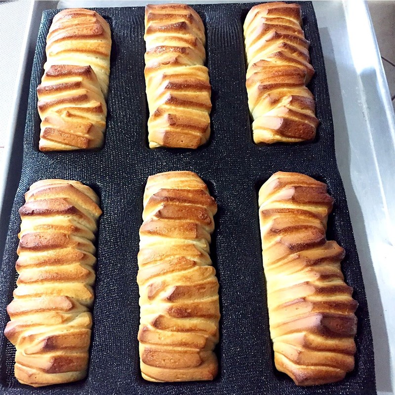 Bluedrop Silicone Bread Forms Square Shape Bread Molds Non Stick