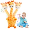 MIAODAM Dancing Talking Giraffe Toddler Toys Electronic Giraffe Plush Toy