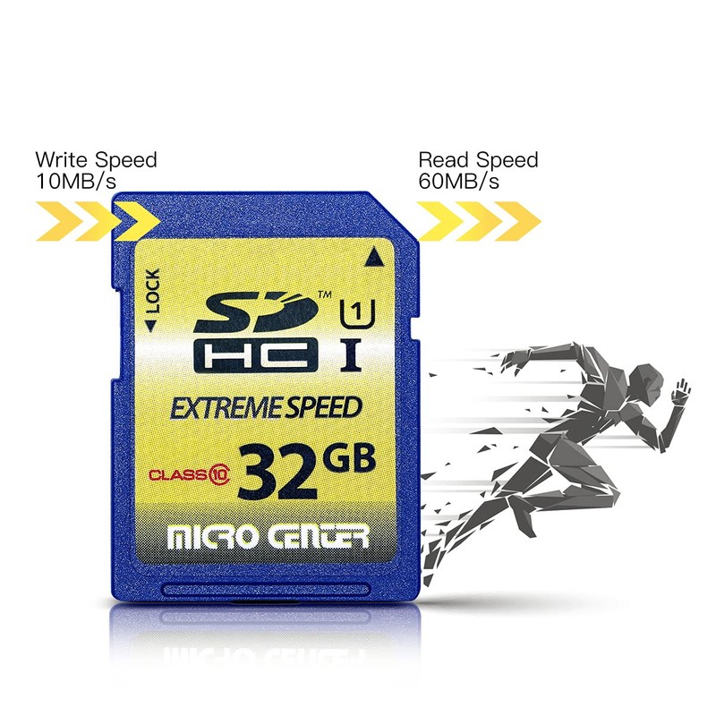 INLAND 32GB Class 10 SDHC Flash Memory Card Standard Full