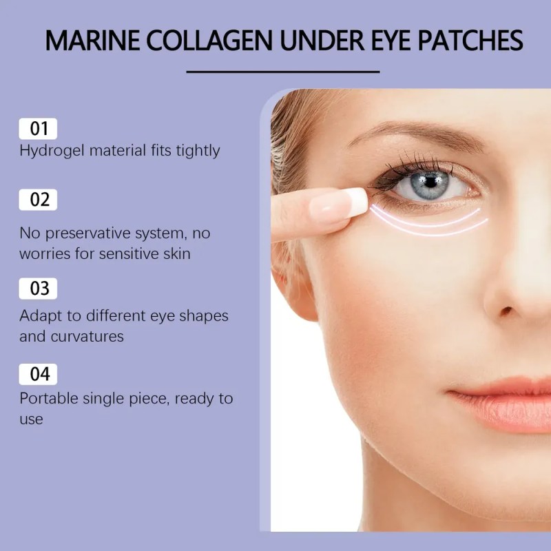 Mascarilla Hidratante De Colágeno For Ojos