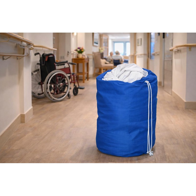INCO-CARE Durable Laundry Bag with Drawstring and Carry Handle, Heavy