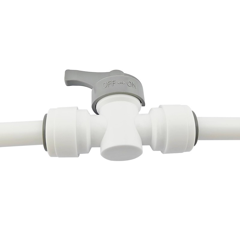 Qrity 1 x Valves Taps, 3/8 Inch Inline Tap/Shut-off Valve/Insulating