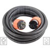 AC WORKS NEMA L14-20 Rubber SOOW 12/4 Extension Cord (10FT)