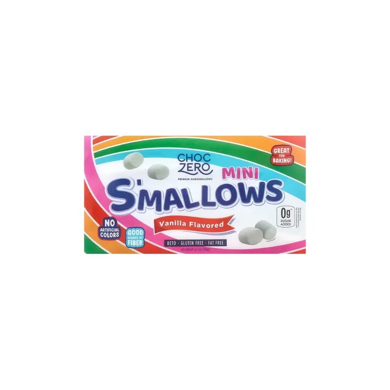 Malvaviscos Choczero Zero Sugar Keto Marshmallow 300g