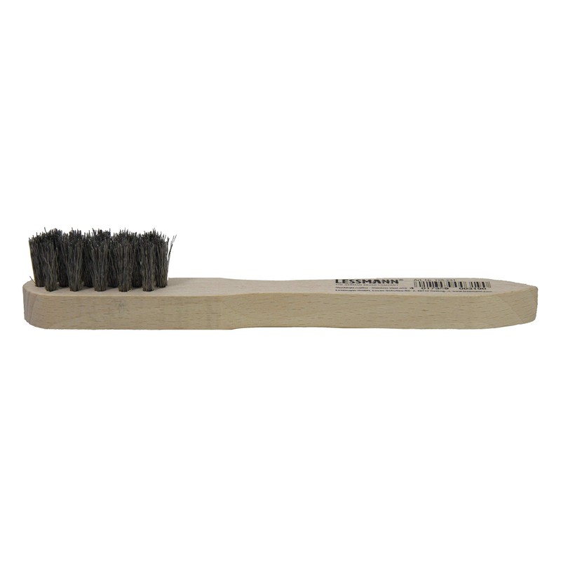 Lessmann Spark Plug Brush, Stainless Steel Wire Wavy Wire Brush