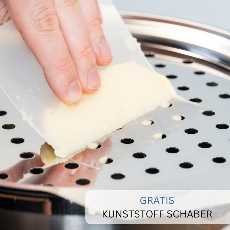 Westmark Spätzle / pot attachment with dough scraper.