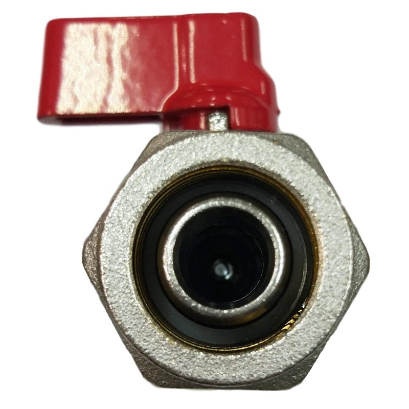 6 Loop Plumbing Manifold w/ 1" trunk & 1/2" pex