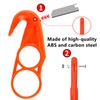 NffPOTRee 2 Pack Fish Belly Remove Cutter，Heavy Duty Carbon Steel