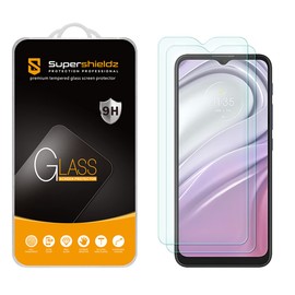 Supershieldz (2 Pack) Designed for Motorola Moto G Pure Tempered Glass Screen Protector, Anti Scratch, Bubble Free