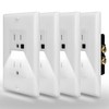 ThunderWay Tamper Resistant(TR) Receptacle Outlet with Night Light-Easy to Install,