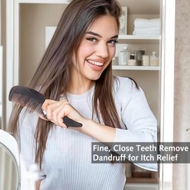 Dandruff Removal Comb,Comb Exfoliating,Scalp for Dandruff Removal, Energy Massage for Promote Healthy Scalp and Shiny Hair Reduce Itching for Women/Men/Kids