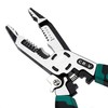 10-in-1 Wire Stripper Tool, Heavy Duty CR-V Multifunctional Cable Cutters,