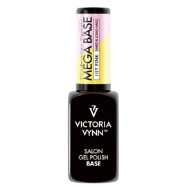Victoria VYNN Mega Base Lily Pink | Highly Resistant | Strengthening Rubber Base | Extension Base | Extremely Flexible | Premium Quality for Salons
