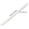 ONLYKXY 60pcs Elastic Cord with Metal End Soft Stretch Band