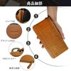 jxleichi Men's Long Wallet, Large Capacity, Long Wallet, Genuine Leather,