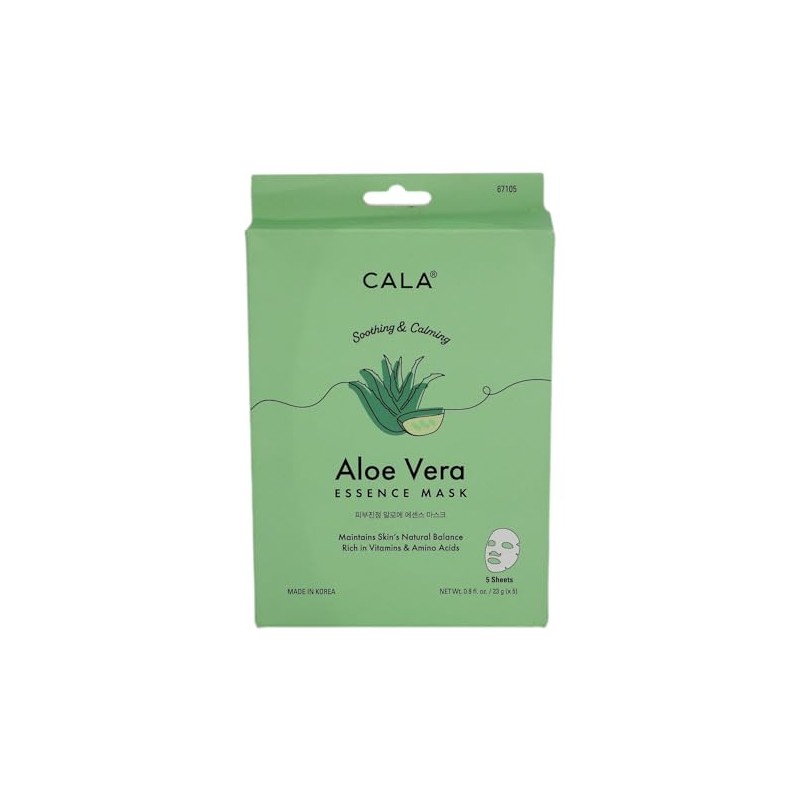 CALA - máscara para cara con escencia de aloe vera