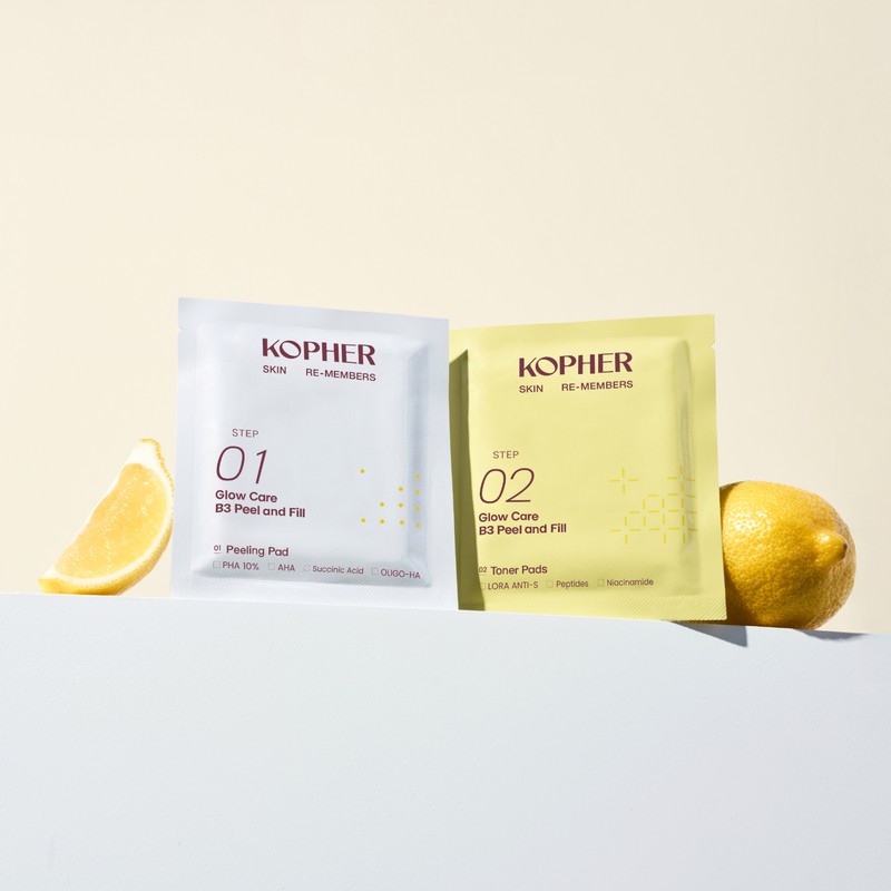 Koper Glow Care B3 Peel & Peel Whitening Care Tone