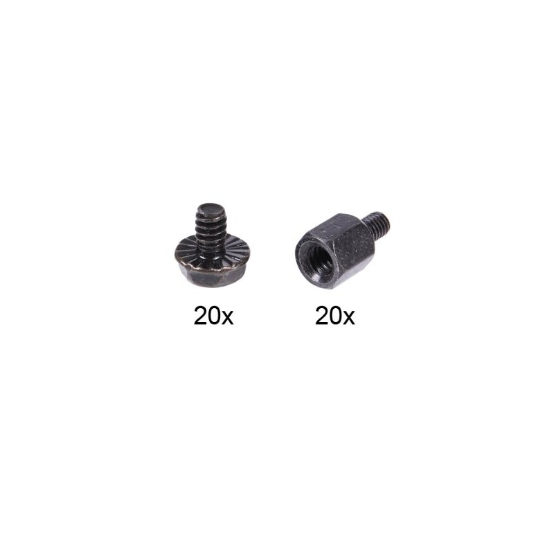 Phobya Case Screw Kit for Mainboards (6mm Type)