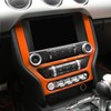 CheroCar for Mustang Center Console Navigation Screen Panel Cover Frame