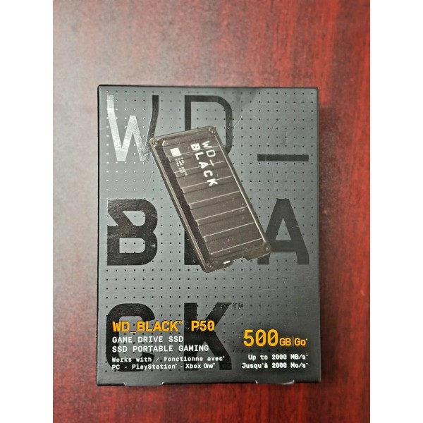 Western Digital WD_BLACK 500GB P50 Game Drive SSD - Portable