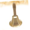 Ciieeo Ringing Hand Bell 6.5cm Diameter Made of Brass Christmas