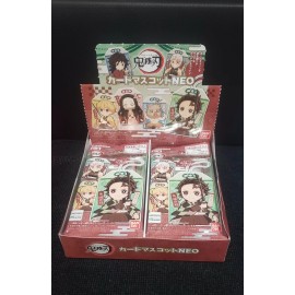 Bandai Demon Slayer Card Mascot Collection NEO 2 cards per pack Carddass Japan