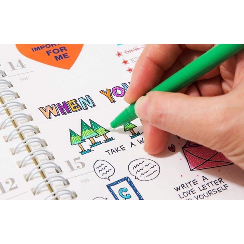 MONAMI Plus Pen フェルトチップペン 3000本 細字 (0.4mm) 塗り絵/絵/ジャーナル アソートカラー 36本パック