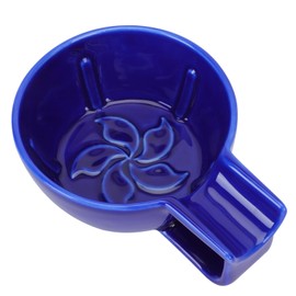 SAFIGLE 1Pc Ceramic Shaving Bowl for Men Safe Rounded Edges Portable Shaving Soap Container Easy to Lather for Home Travel Men Shaving Accessory