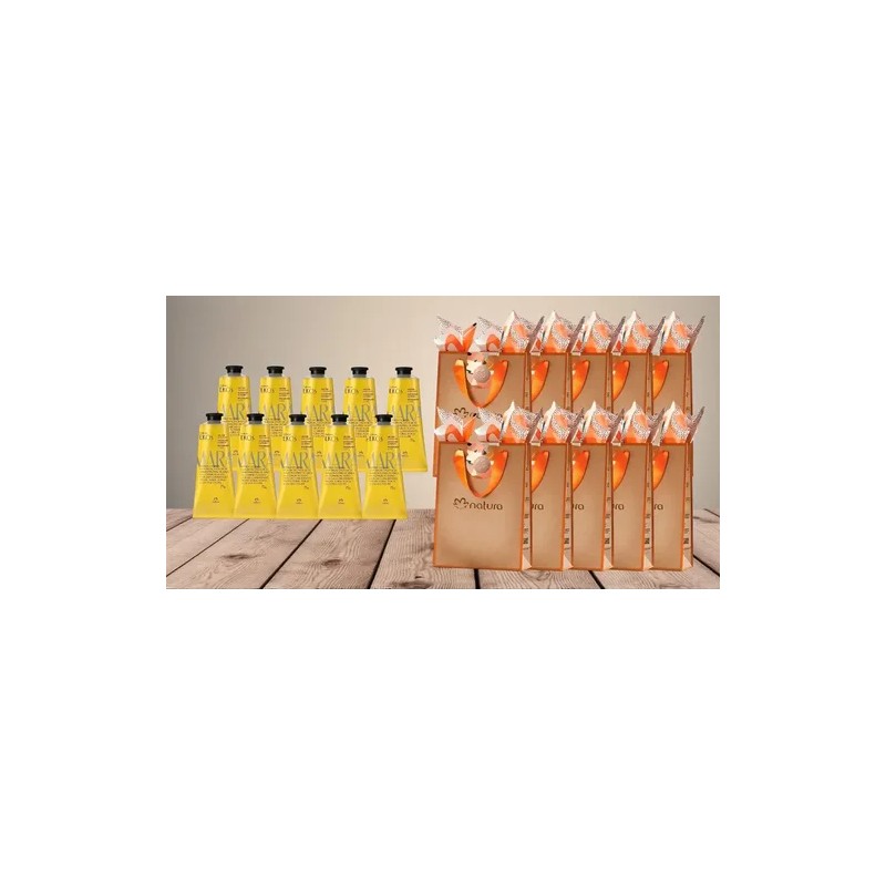 Set Pulpas De Manos Ekos Natura 75g + Bolsa De