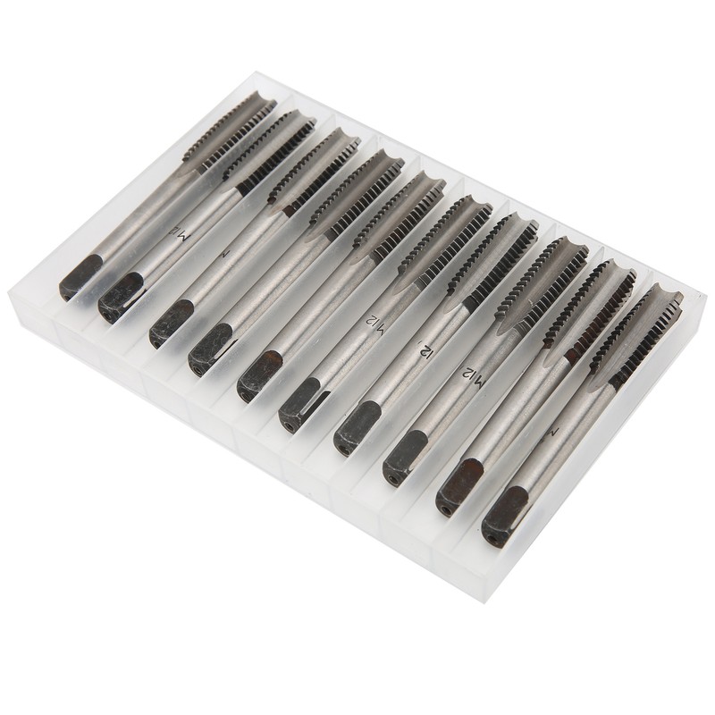 M12 Metric Taper and Plug Tap Set Carbon Steel Straight