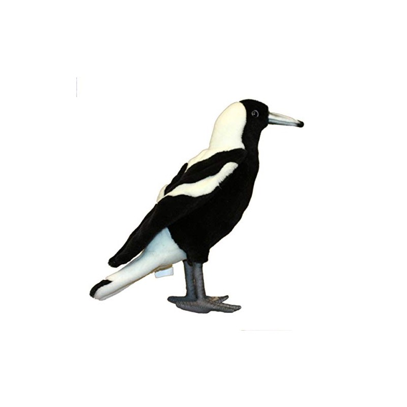 Magpie Plush Soft Toy by Hansa.5053. 26cm