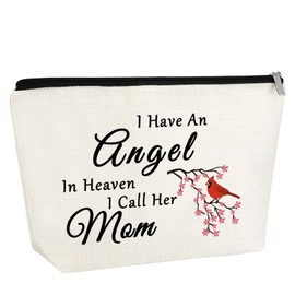 Gfhzdmf Get Well Soon Gifts Makeup Bag for women Sympathy Gifts for Loss of Loved Condolence Bereavement Gift for Loss of Mother Mom Cosmetic Bag with Zipper Grieving Memorial Remembrance Gift