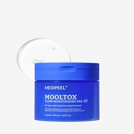 Medifil (현대Hmall)메디필 물톡스 광채 보습 패드 2X 50매 (Hyundai Hmall) Medifil Water Tox Glow Moisture Pad 2X 50 Sheets