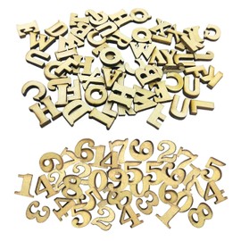 100 Letters, 100 Numbers, Wooden Letters, Large Wooden Letters, Scattered Decorative Letters, Wooden Crafts, Wooden Letters Colourful, Making Decorative Wooden Crafts