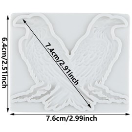 Bird Silicone Mold Crow Fondant Mold Bird Candy Chocolate Molds
