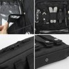 WYNEX Tactical Molle Admin Pouch, Upgrade Material Semi-Hidden Zipper &