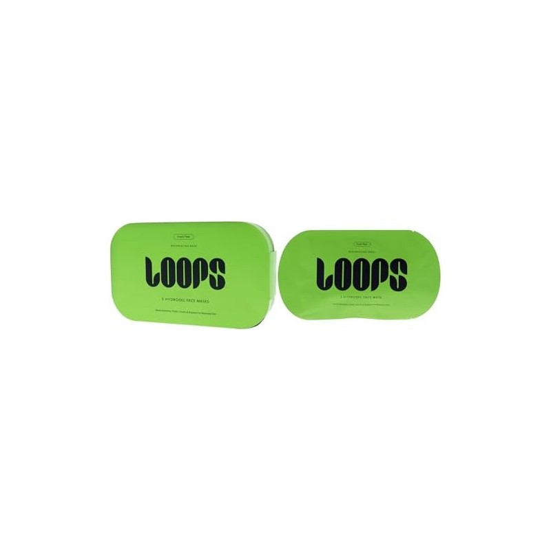 LOOPS FRESH PEEL - Mascarilla Facial de Hidrogel para Renovación