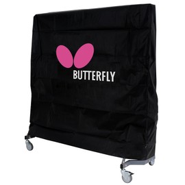 Butterfly Weatherproof Table Tennis Table Cover - Protect Your Ping Pong Table - Fits Regulation Size Tables – For Indoor or Outdoor Use - Made of Weatherproof Nylon,Black