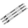 Multiblade 3 x 100mm Standard Splinter Free Hardwood Jigsaw Blades