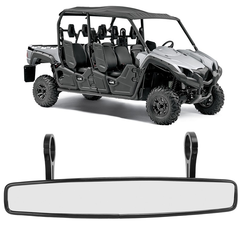 Rear View Race Mirror Convex Mirror with 1.75in‑2in Clamp Replacement