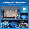 Haudio Double Din Portable Wireless CarPlay Screen for Car, 7"