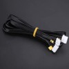 VBESTLIFE 3D Printer Stepper Motor Cable, 1.5M Double Z Axis