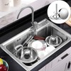 Ulifebetter Kitchen Sink Hole Cover, 2in Kitchen Sink Cover Plate