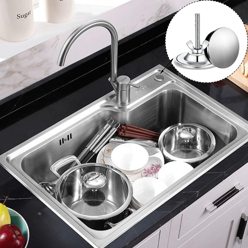 Ulifebetter Kitchen Sink Hole Cover, 2in Kitchen Sink Cover Plate