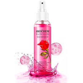 BIOCHEM Rosa Vita Tonic Mist - Rose Water Face Care | Skin Care Hydrating & Refreshing Face Spray with Rose Extract for Soothing, Softening & PH Balance | Mist for All-Day (4.05 fl oz/120 mL)