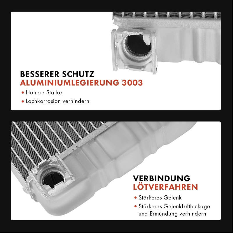 Frankberg Heat Exchanger Interior Heating Compatible with C-Class W203 S203
