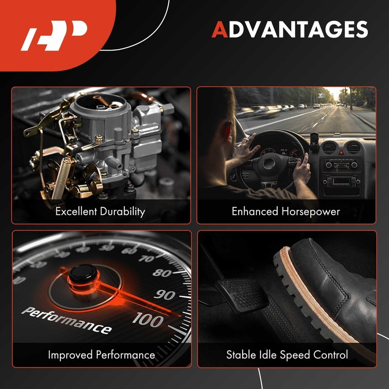 A-Premium 632113 Carburetor Compatible with Tecumseh Hs40 Hssk40 Snowblower 4HP