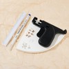 JESMODA 220PCS Reusable Ear Piercing Gun with Elegant Circular Studs