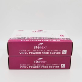 Disposable Large Vinyl Gloves 200 Count POWDER FREE [VGLPFX2] (200)