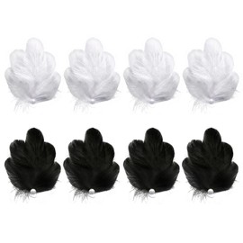 8 Pieces Of Feather Hairpins, Creative Hairpins, Ballet Hair Accessories, Simple And Ele Hair Accessories, Party Costume Accessories.